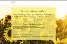 Dyslexia Herts website